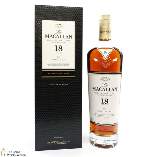 Macallan - 18 Year Old Sherry Oak (2018)