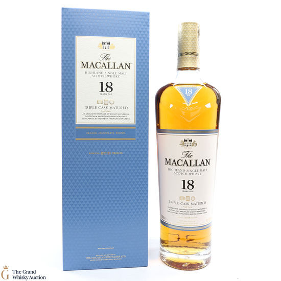 Macallan - 18 Year Old - Triple Cask 2018 (Fine Oak)