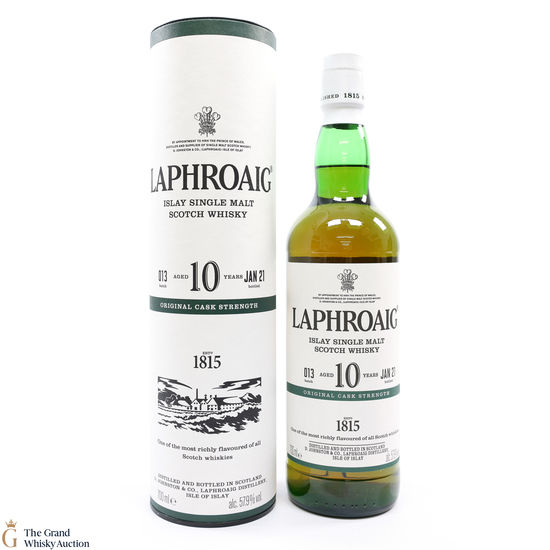 Laphroaig - 10 Year Old - Original Cask Strength Batch #013