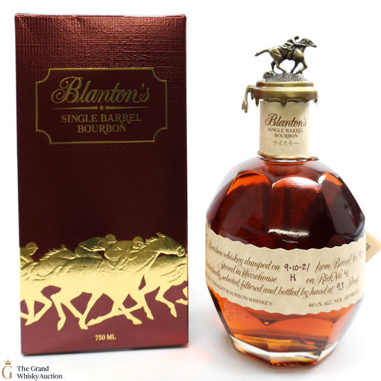 Blanton's - Single Barrel Dumped 2021 / Japanese Import 75cl