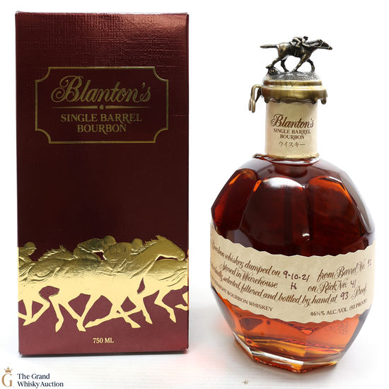 Blanton's - Single Barrel Dumped 2021 / Japanese Import 75cl