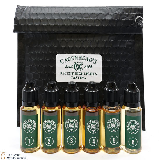 Cadenhead's - Recent Highlights Tasting Pack (6 x 2cl)
