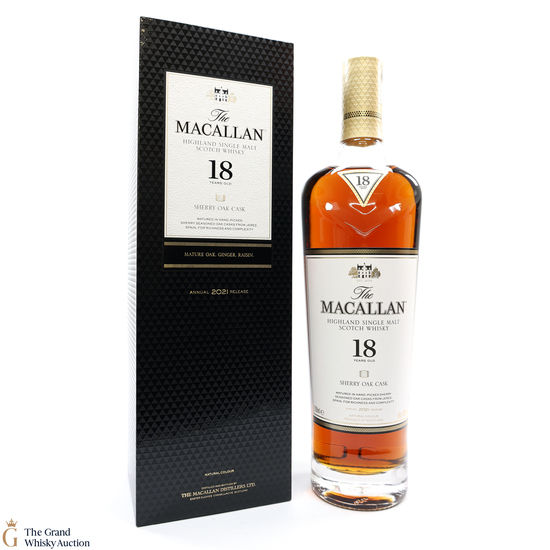 Macallan - 18 Year Old Sherry Oak - (2021)