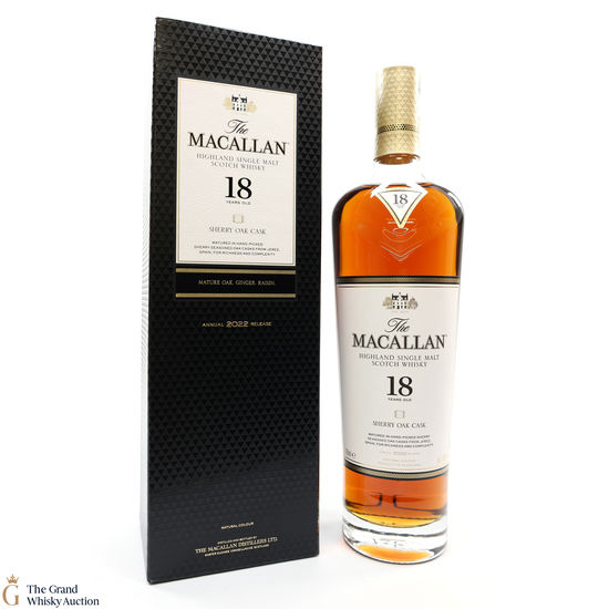 Macallan - 18 Year Old Sherry Oak (2022)