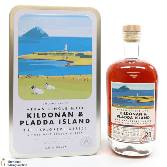 Arran - 21 Year Old - The Explorers Series - Kildonan & Pladda Island - Volume.3