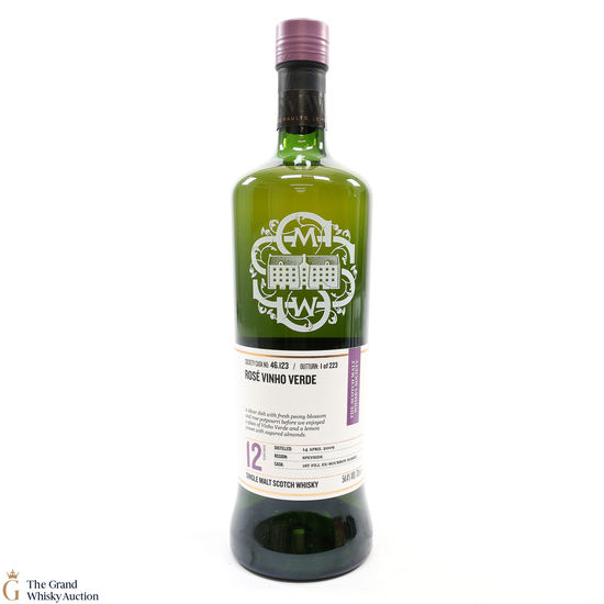 Glenlossie - 12 Year Old 2009 - SMWS 46.123 - Rose Vinho Verde