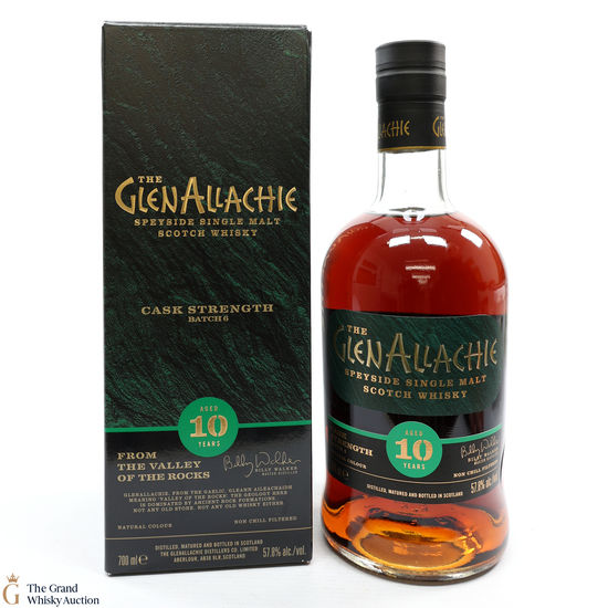 GlenAllachie - 10 Year Old - Cask Strength - Batch 6