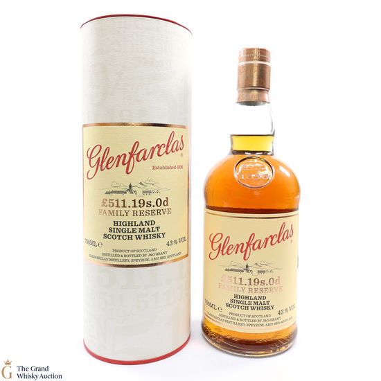 Glenfarclas - £511.19s.0d - Family Reserve
