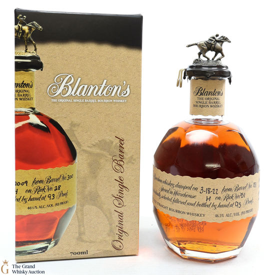 Blanton’s - Single Barrel Bourbon Original