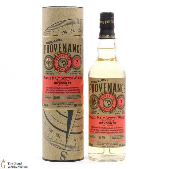 Inchgower - 7 Year Old 2009 - Provenance