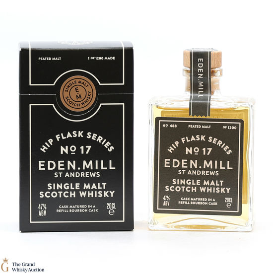 Eden Mill - Hip Flask Series - No.17 Peated Malt (20cl)