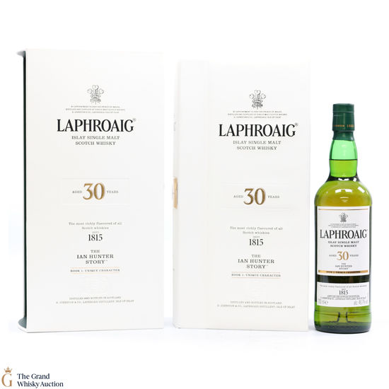 Laphroaig - 30 Year Old - The Ian Hunter Story - Book 1