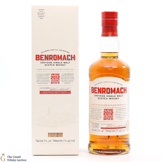 Benromach - Cask Strength Vintage 2012 Batch 1