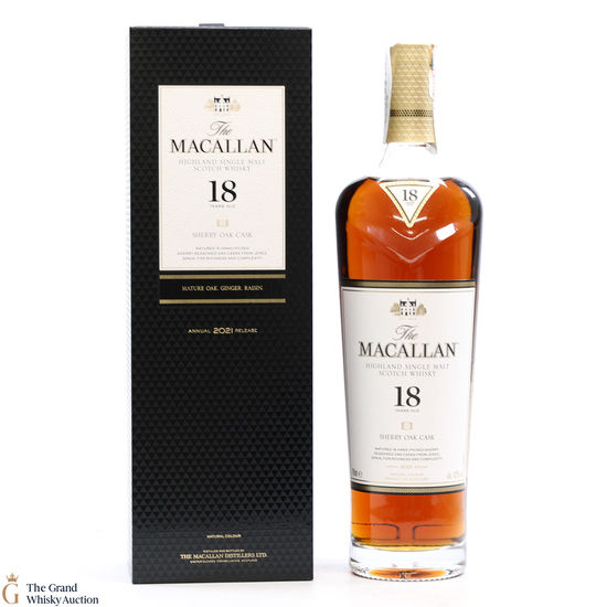 Macallan - 18 Year Old Sherry Oak - (2021)