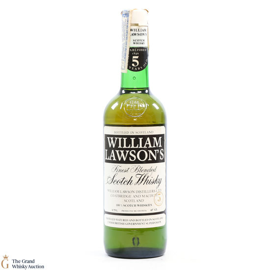 William Lawson's - 5 Year Old - Blended Scotch Whisky 75cl