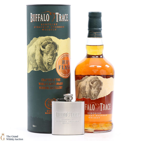 Buffalo Trace - Kentucky Bourbon & Hip Flask
