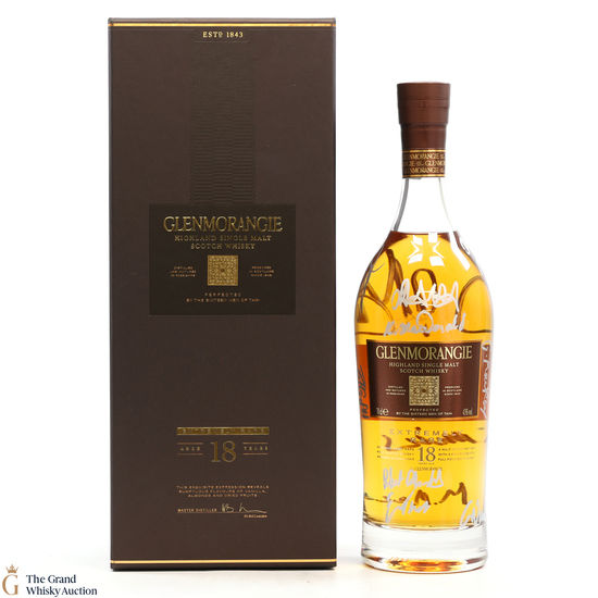 Glenmorangie - 18 Year Old - Extremely Rare (SIGNED)