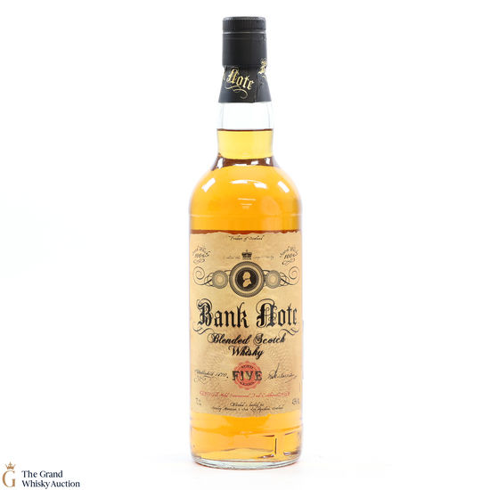 Bank Note - 5 Year Old - A.D Rattray