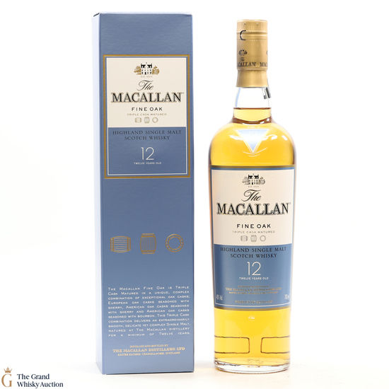 Macallan - 12 Year Old - Fine Oak 