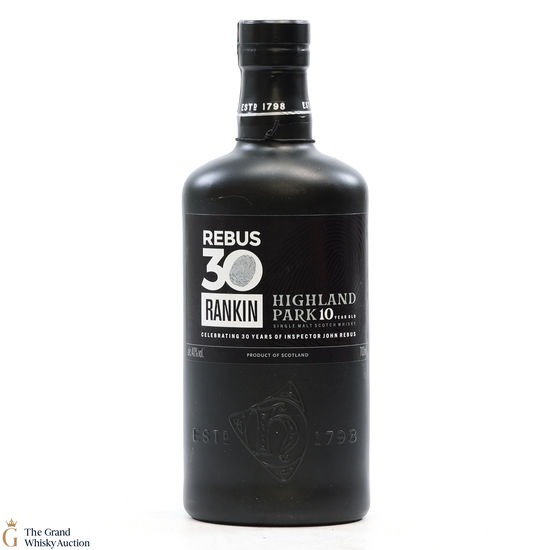 Highland Park - 10 Year Old - Rebus 30 Rankin