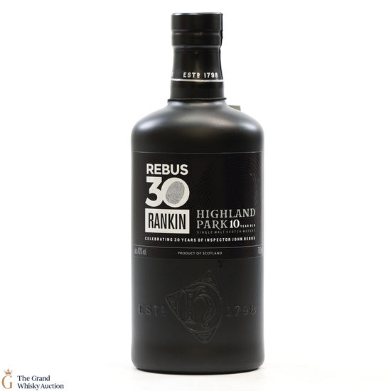 Highland Park - 10 Year Old - Rebus 30 Rankin
