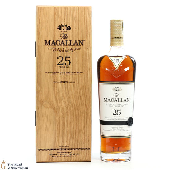Macallan - 25 Year Old - Sherry Oak - 2020