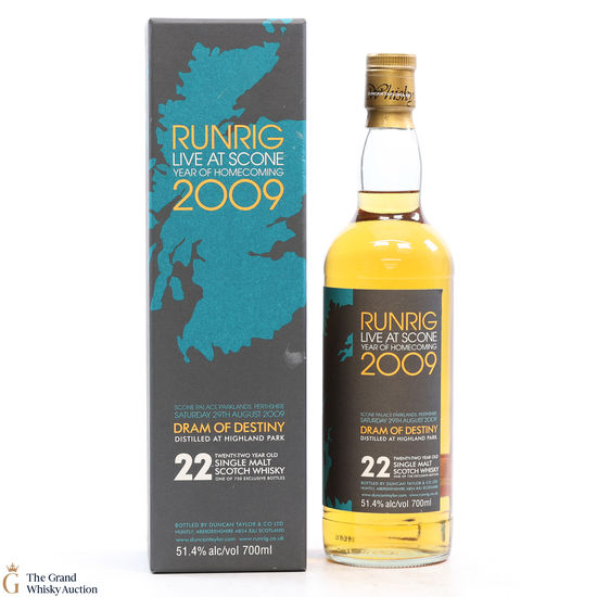 Highland Park - 22 Year Old - Runrig 2009 Dram of Destiny (Duncan Taylor)