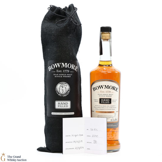 Bowmore - 10 Year Old - 2019 Hand Fill - Virgin Oak #1590