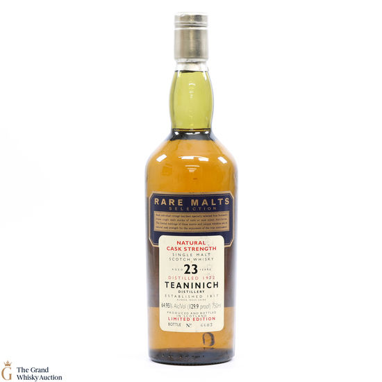 Teaninich - 23 Year Old - 1972 Rare Malt 64.95% 75cl