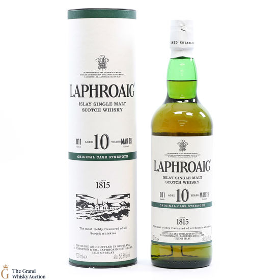 Laphroaig - 10 Year Old - Original Cask Strength Batch #011