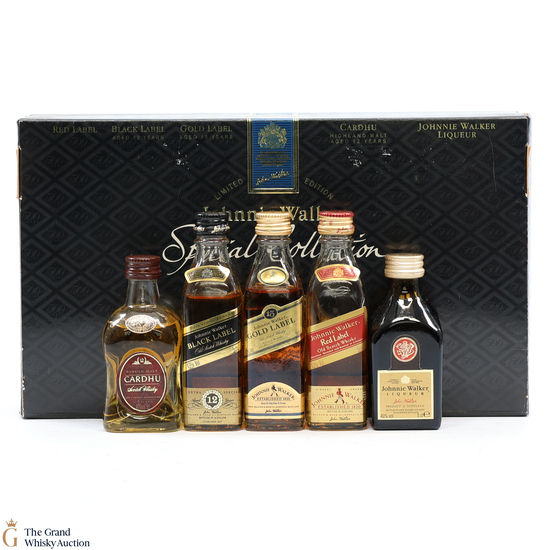Johnnie Walker - Special Collection 500 Years Gift Set (5 x 5cl)