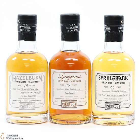 Campbeltown Malts Festival Open Day 2022 (3 x 20cl)