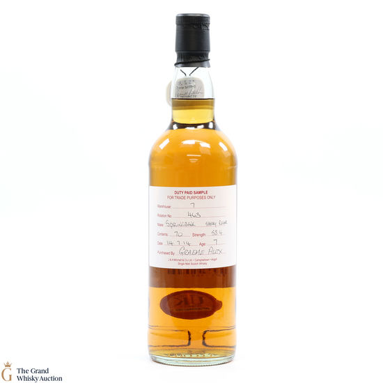 Springbank - 7 Year Old - 2014 Duty Paid Sample Sherry Recharred