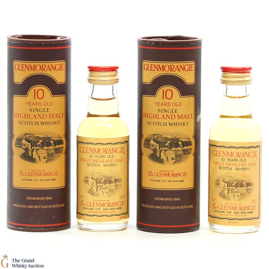 Glenmorangie - 10 Year Old 1980s - (2x5cl)
