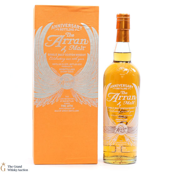 Arran - 1999 - 2010 - 15th Anniversary Amontillado Finish