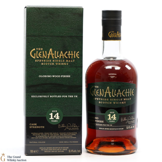 GlenAllachie - 14 Year Old - Oloroso Finish - UK Exclusive