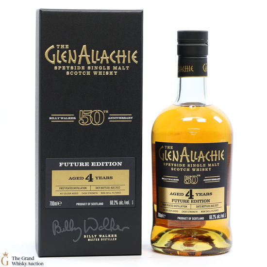 Glenallachie - 4 Year Old Peated - Billy Walker 50th Anniversary - Future Edition