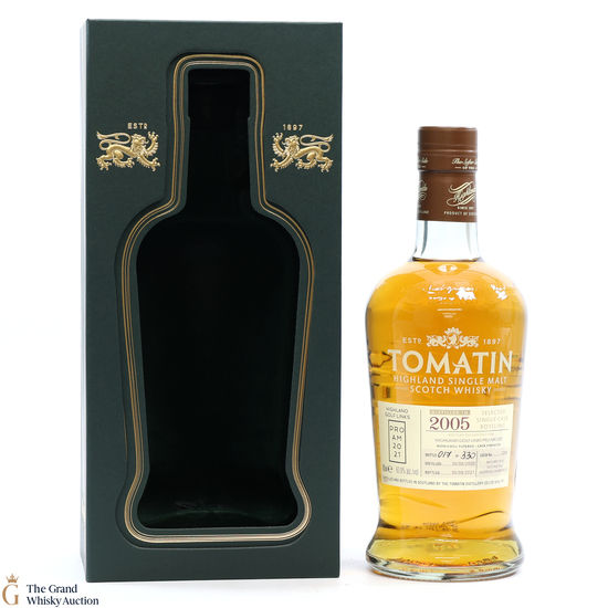Tomatin - 16 Year Old 2005 Single Cask #3268 Highland Pro Am 2021