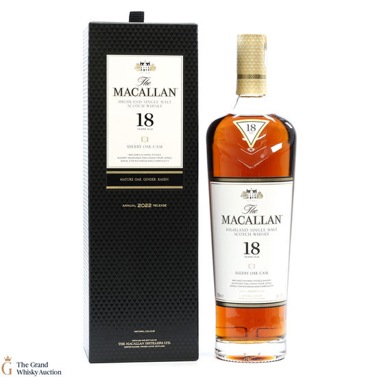 Macallan - 18 Year Old Sherry Oak (2022)