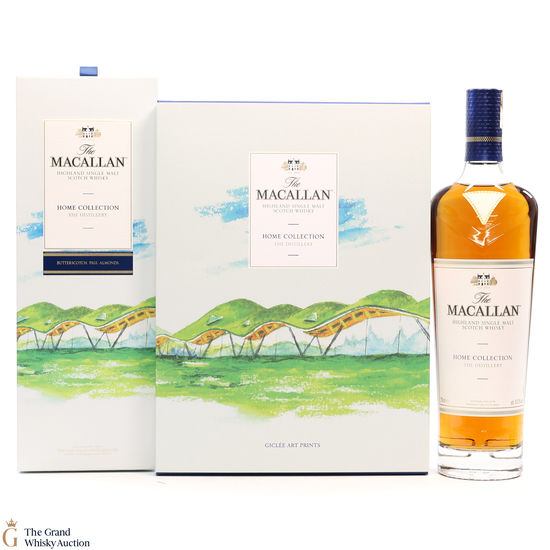 Macallan - Home Collection - The Distillery (1x70cl) & Giclee Art Prints