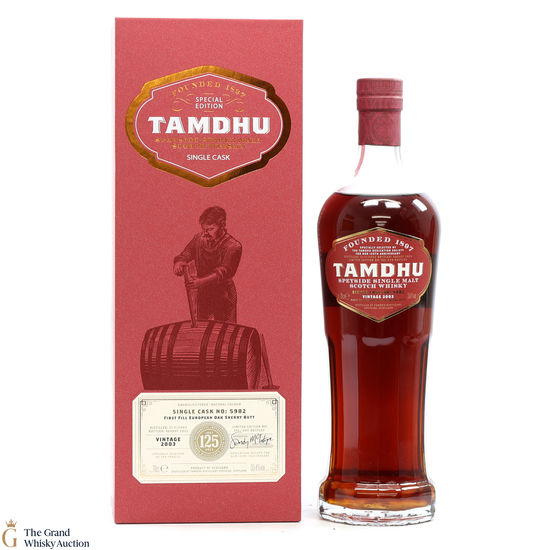 Tamdhu - 125th Anniversary Vintage 2003 - Single Cask #5982