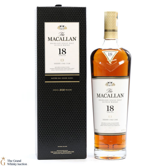 Macallan - 18 Year Old Sherry Oak - (2021)