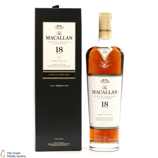 Macallan - 18 Year Old Sherry Oak (2022)