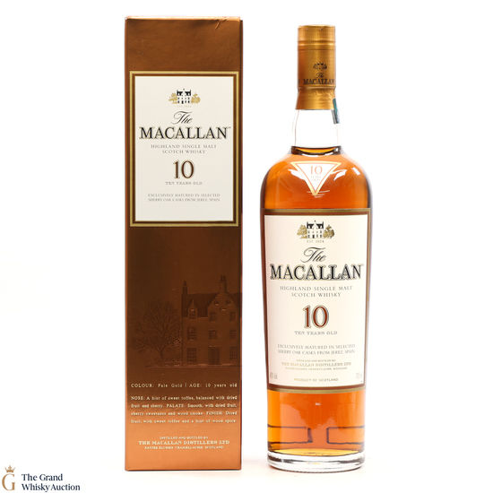 Macallan - 10 Year Old - Sherry Oak