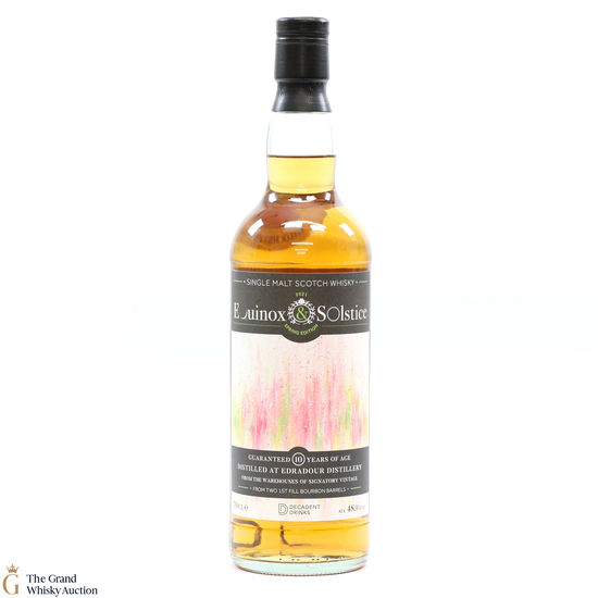Edradour - 10 Year Old - Equinox & Solstice Spring 2021