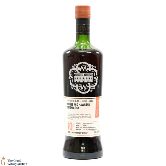 Bunnhabhain - 10 Year Old 2009 - SMWS 10.199 - Norse and Hawaiian Mythology
