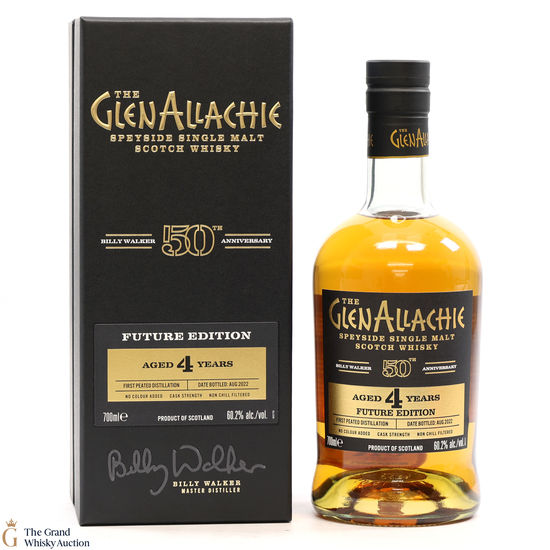 Glenallachie - 4 Year Old Peated - Billy Walker 50th Anniversary - Future Edition