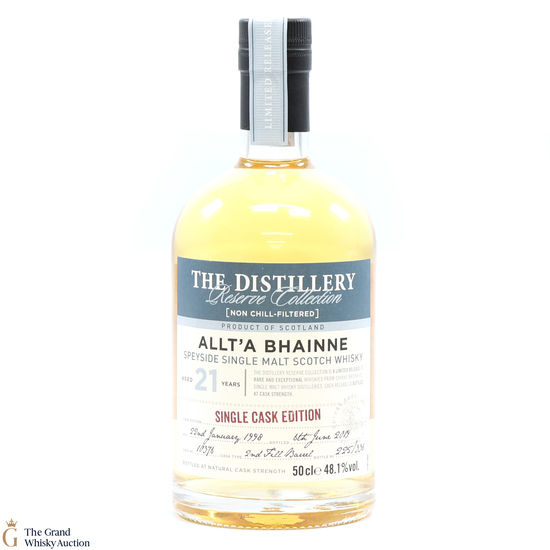 Allt-A-Bhainne - 21 Year Old 1998 #10376 - Distillery Reserve (50cl)