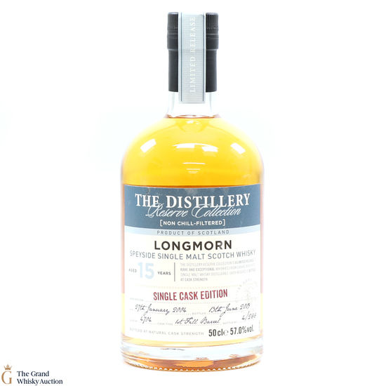 Longmorn - 15 Year Old 2004 Single Cask #4704 Distillery Reserve Collection 50cl