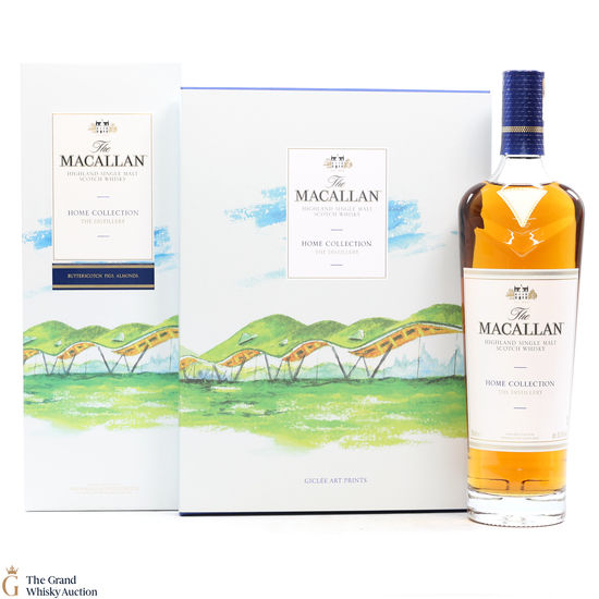 Macallan - Home Collection - The Distillery (1x70cl) & Giclee Art Prints